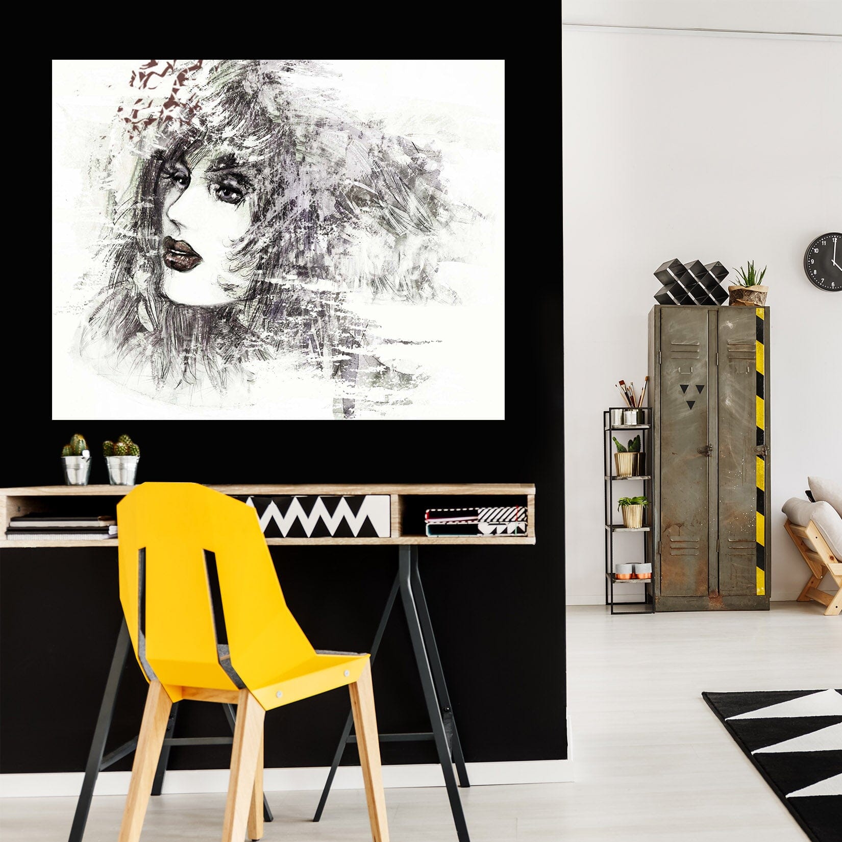 3D Painting Woman 1009 Wall Sticker Wallpaper AJ Wallpaper 2