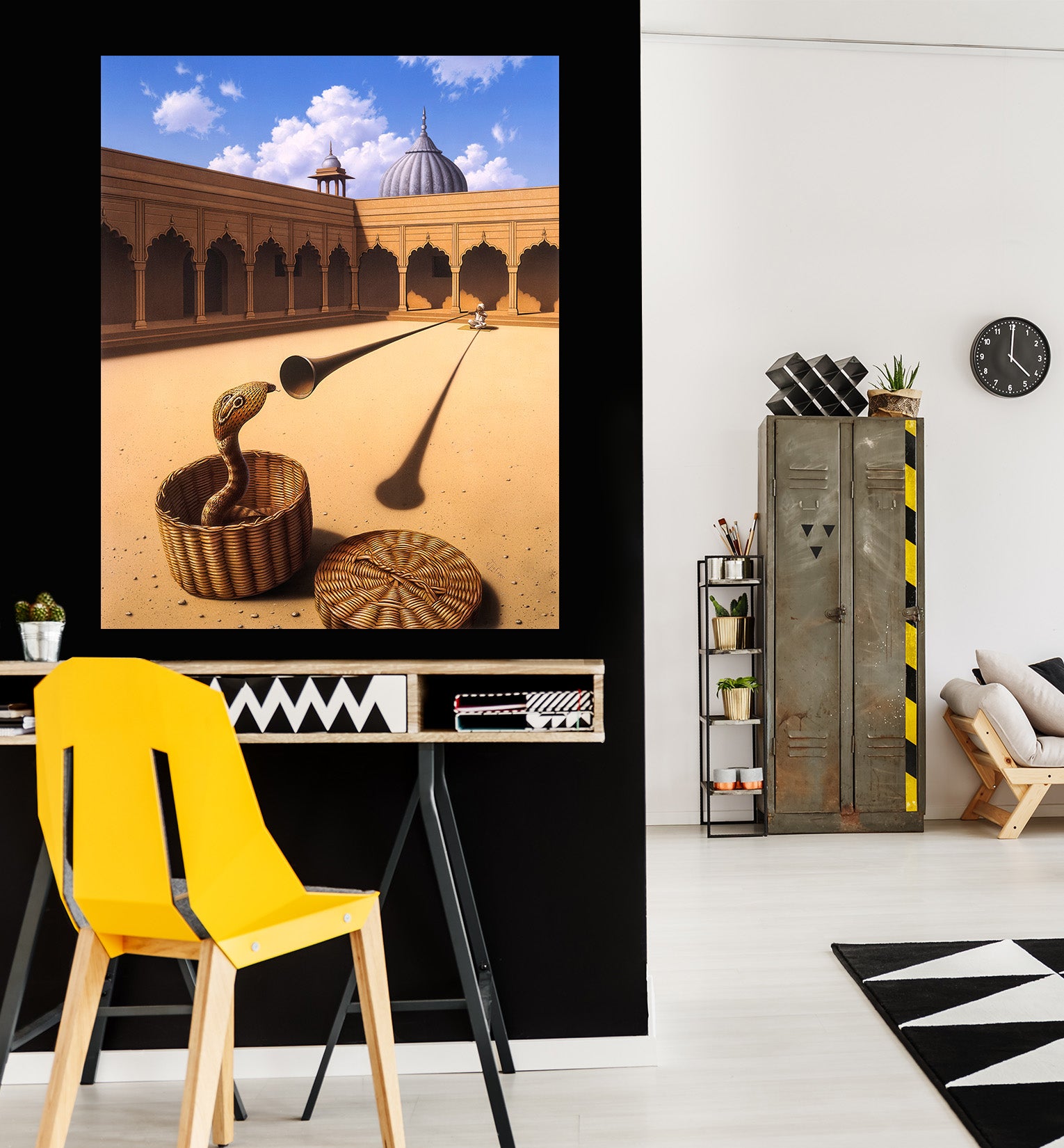 3D Snake Charmer 85204 Jerry LoFaro Wall Sticker
