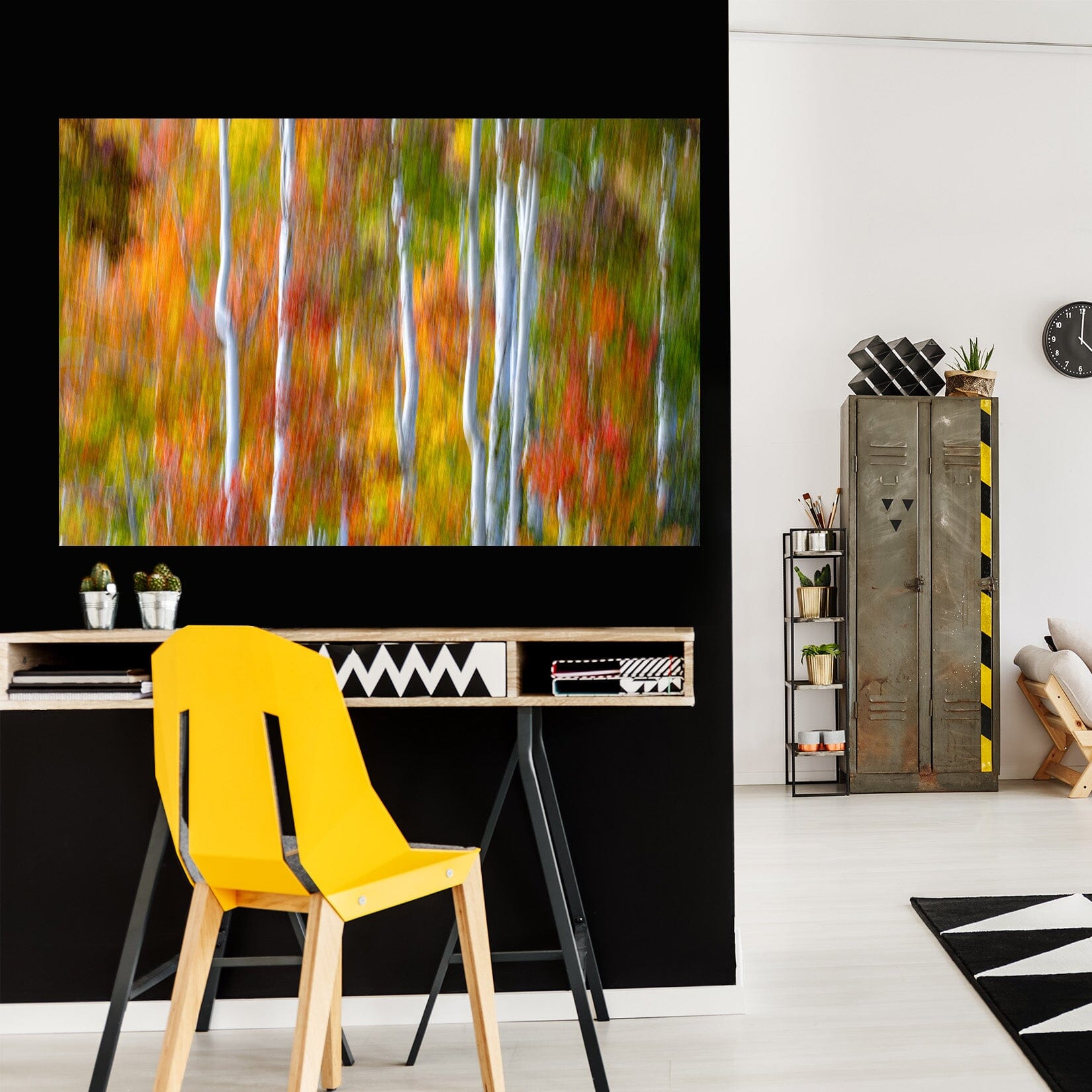 3D Orange Reflection 210 Marco Carmassi Wall Sticker Wallpaper AJ Wallpaper 2