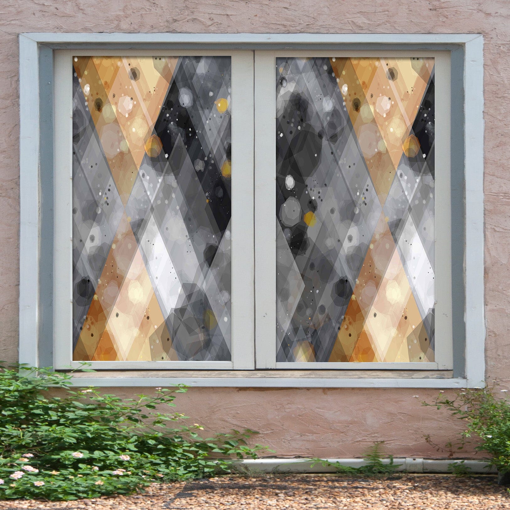 3D Hazy Graphics 463 Window Film Print Sticker Cling Stained Glass UV Block Wallpaper AJ Wallpaper 2
