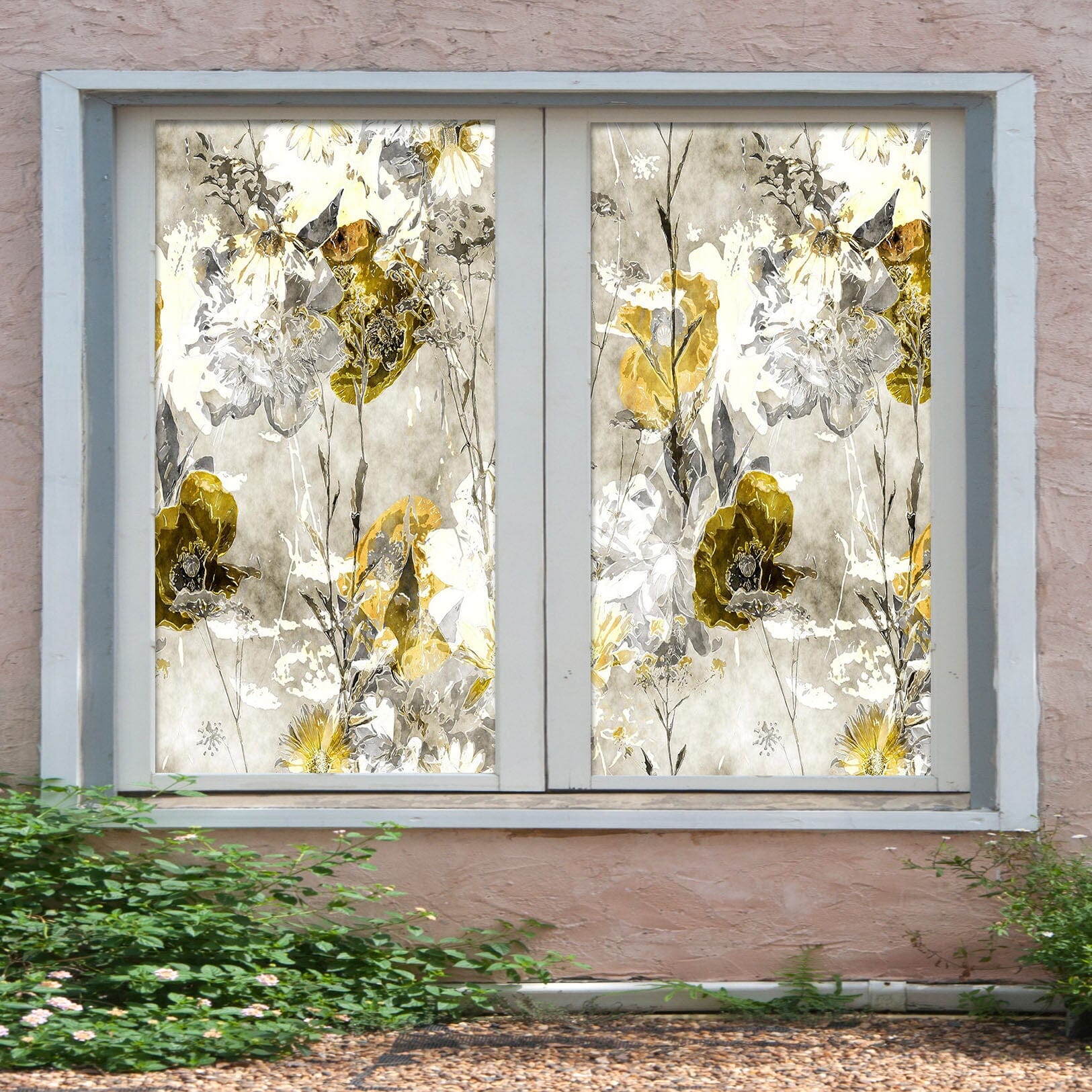 3D Abstract Art Flower 421 Window Film Print Sticker Cling Stained Glass UV Block Wallpaper AJ Wallpaper 2