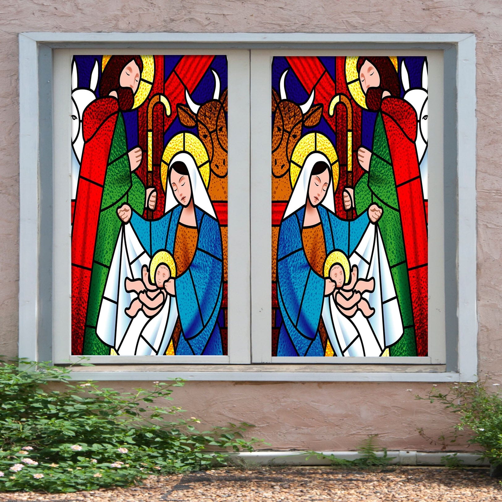 3D Women Baby 133 Window Film Print Sticker Cling Stained Glass UV Block Wallpaper AJ Wallpaper 2