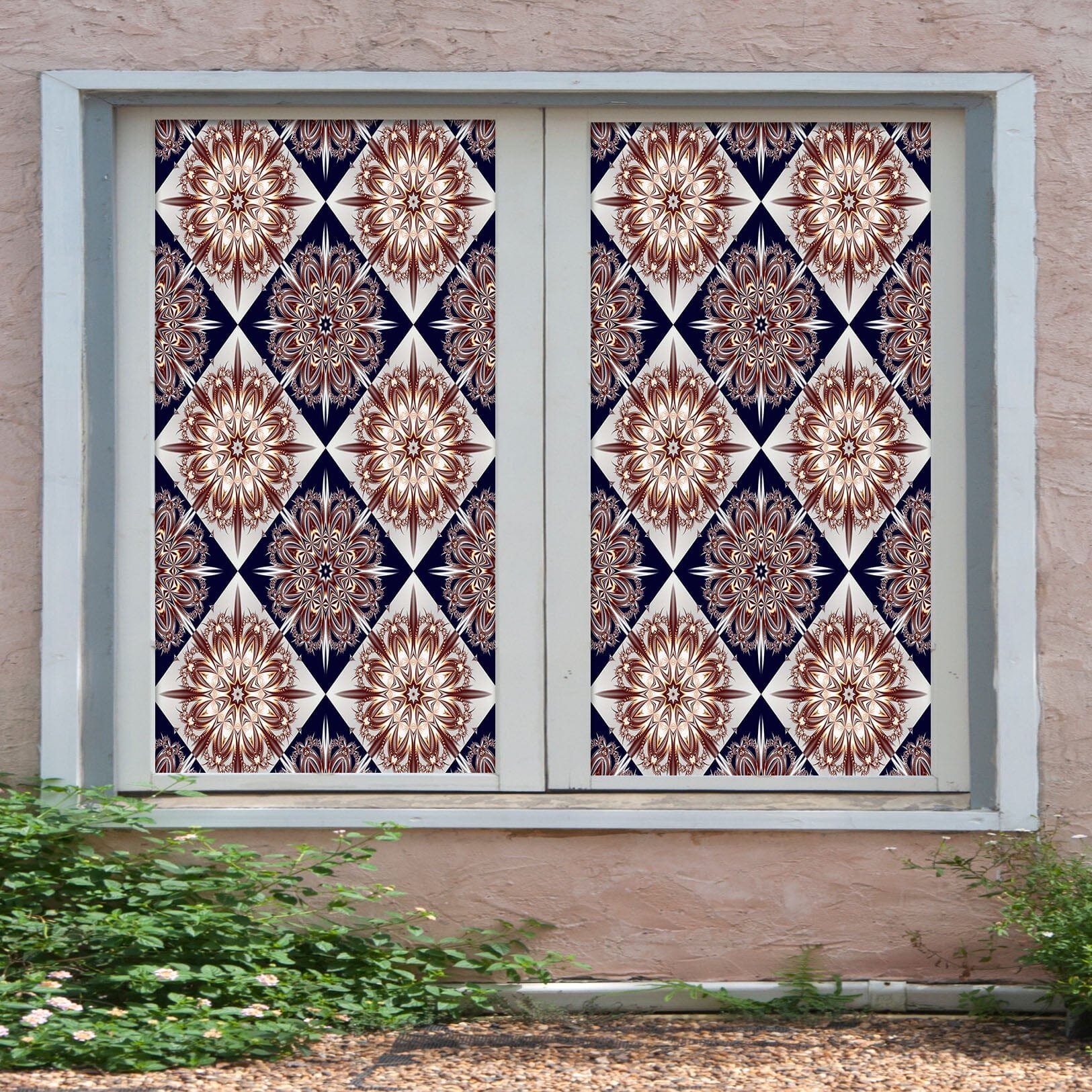 3D Custom Pattern 198 Window Film Print Sticker Cling Stained Glass UV Block Wallpaper AJ Wallpaper 2