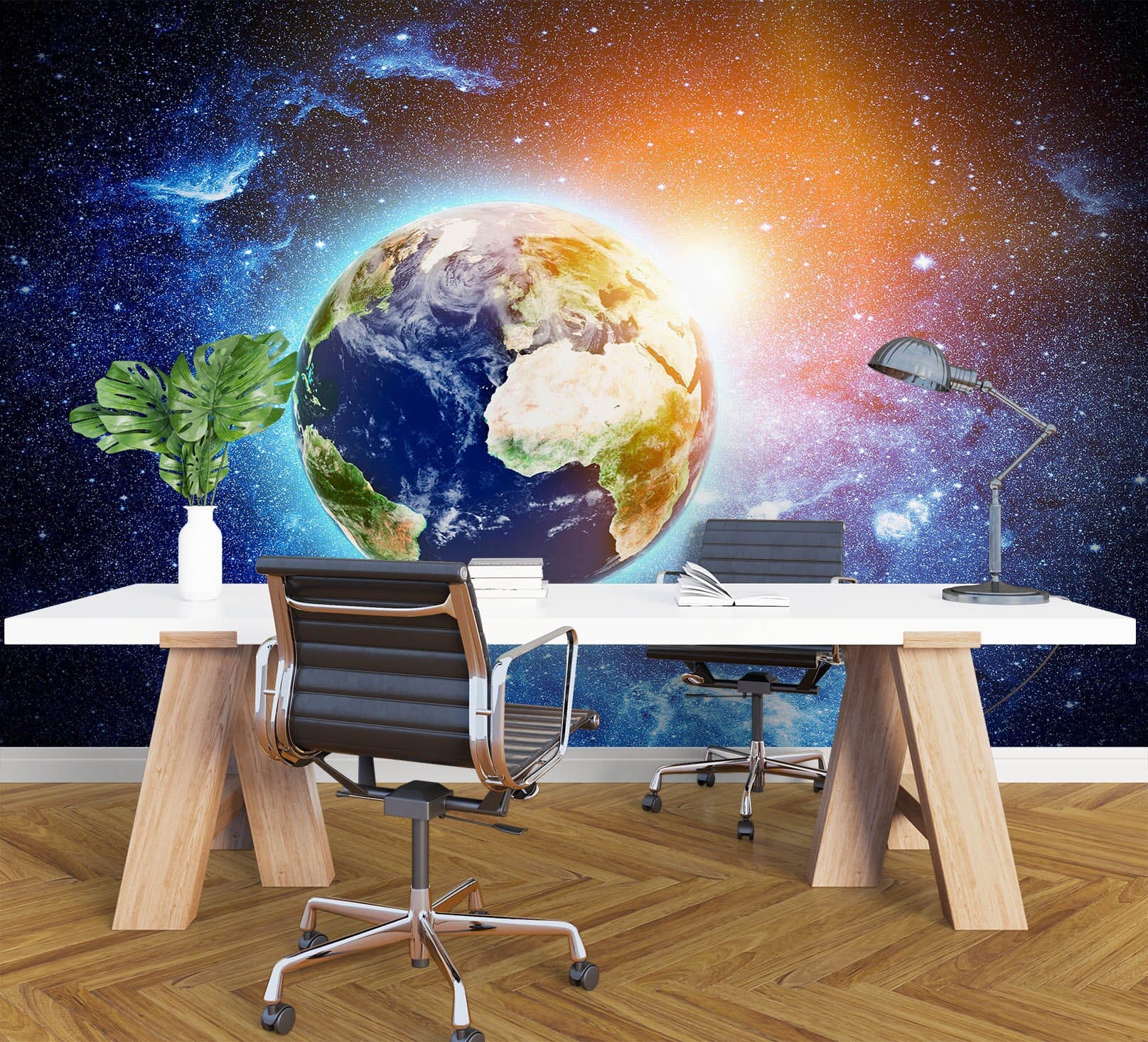 3D Earth Planet 1107 Wall Murals Wallpaper AJ Wallpaper 2