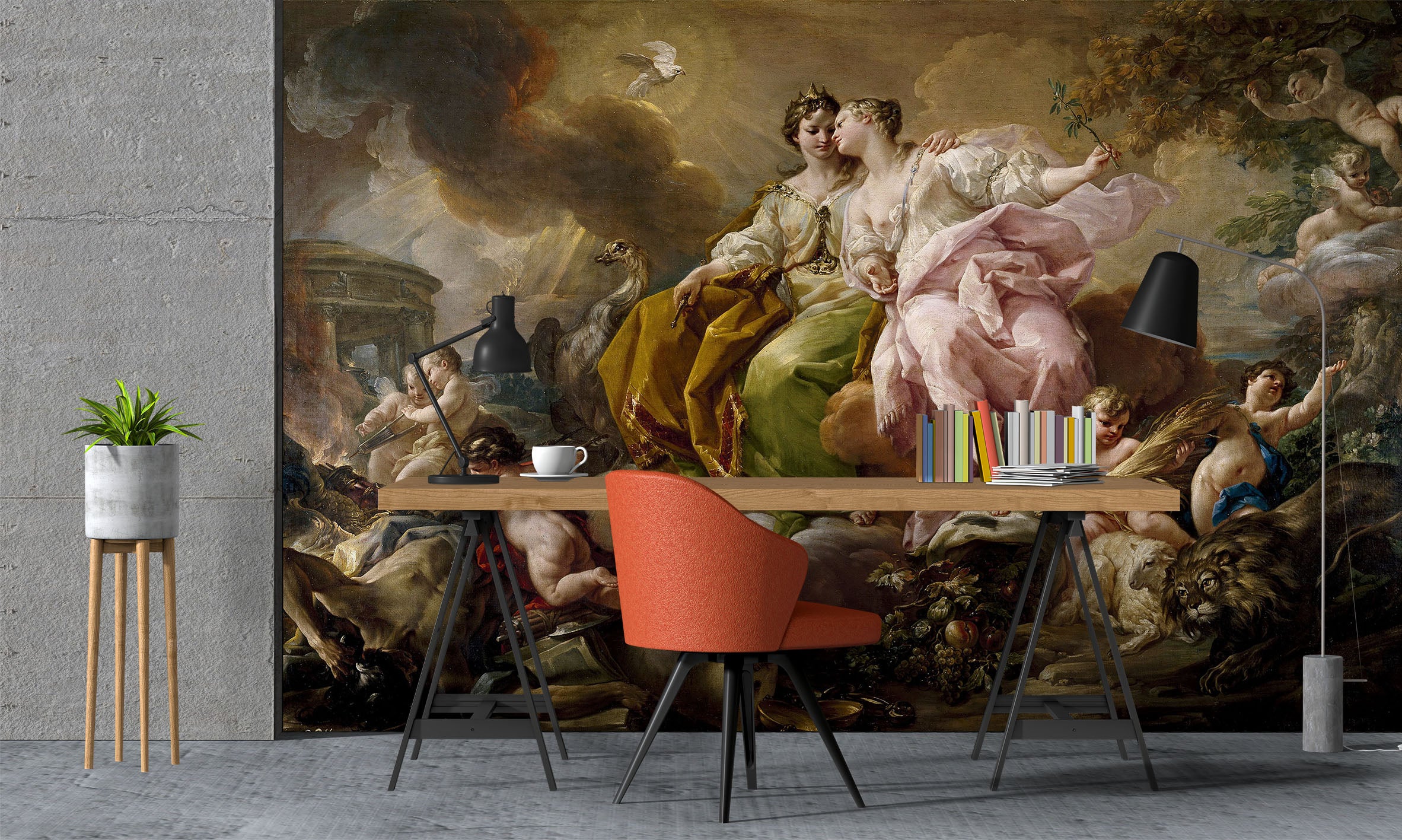 3D Oil Painting Religion 1111 Wall Murals