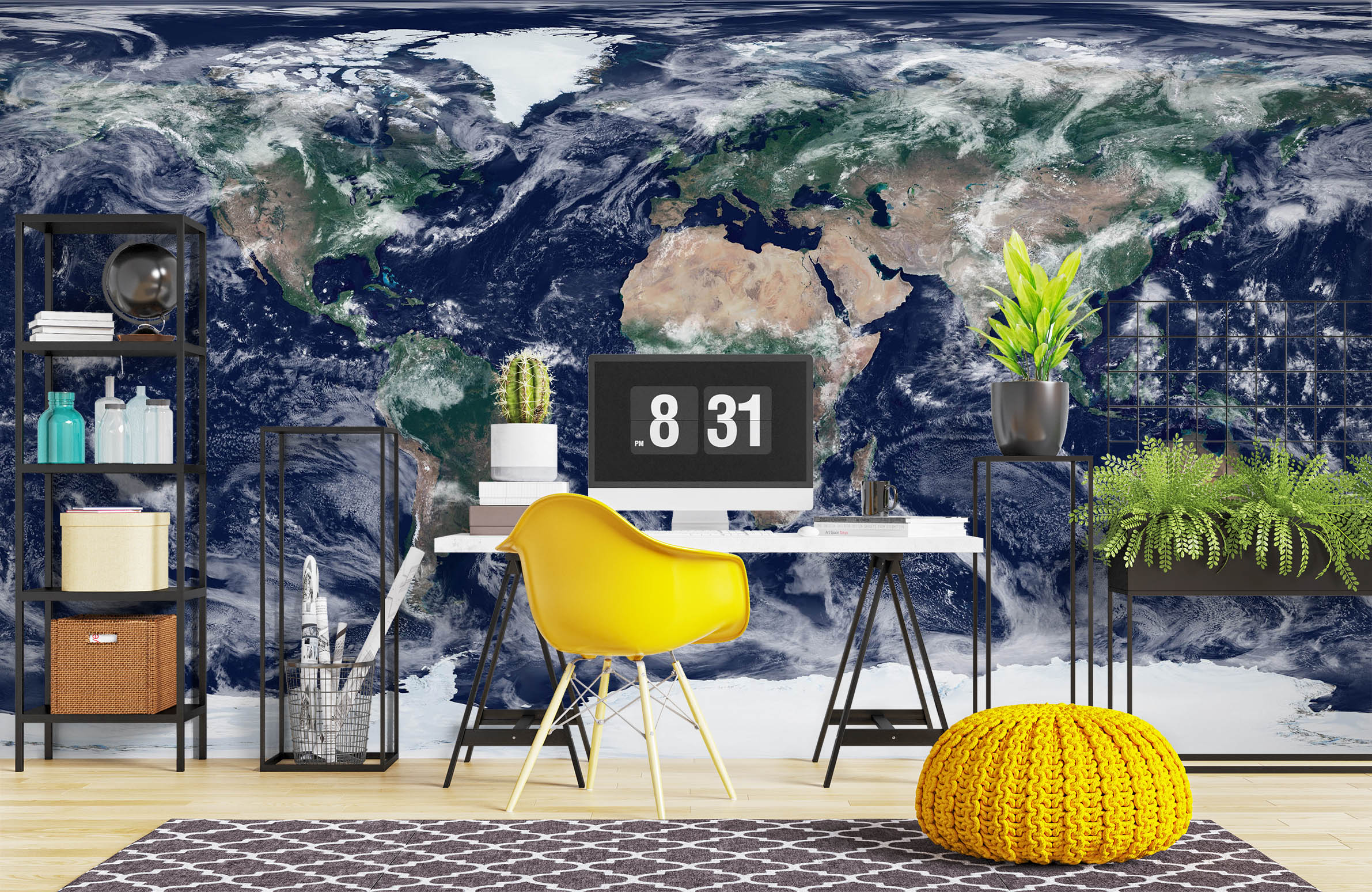 3D Earth's Surface 1095 Wall Murals