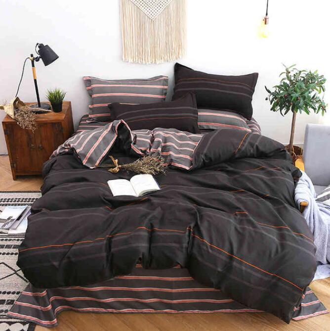 3D Horizontal Stripes 8108 Bed Pillowcases Quilt