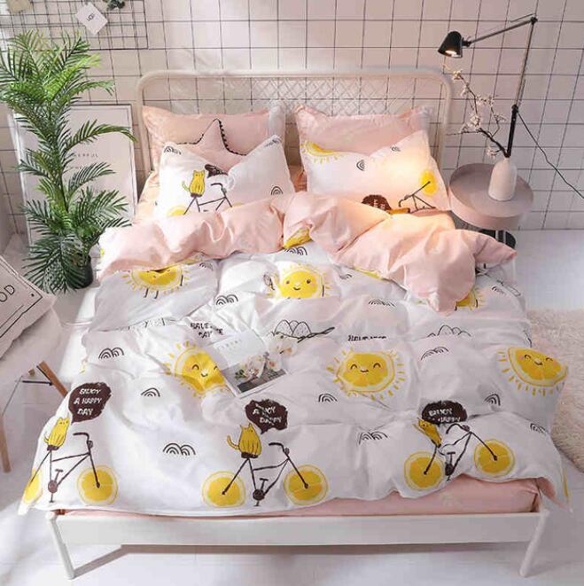 3D Sun Bicycle 8083 Bed Pillowcases Quilt