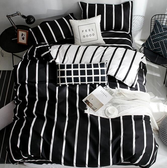 3D Vertical Stripes 8166 Bed Pillowcases Quilt