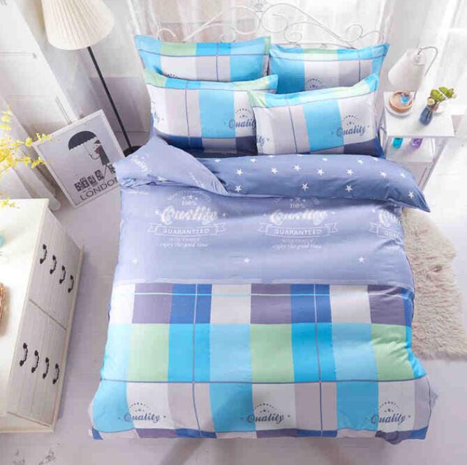 3D Color Grid 8137 Bed Pillowcases Quilt