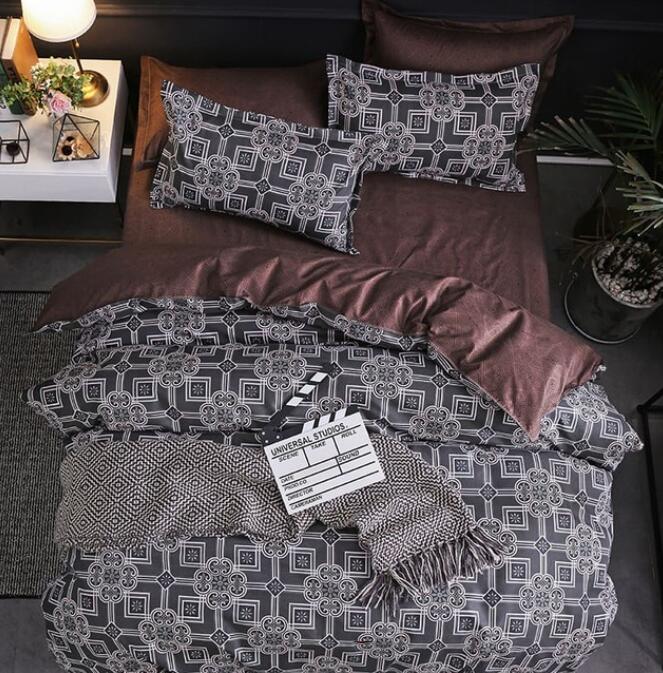 3D Black And White Pattern 8132 Bed Pillowcases Quilt