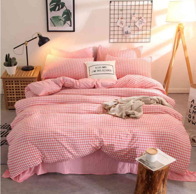 3D Pink 7008 Bed Pillowcases Quilt