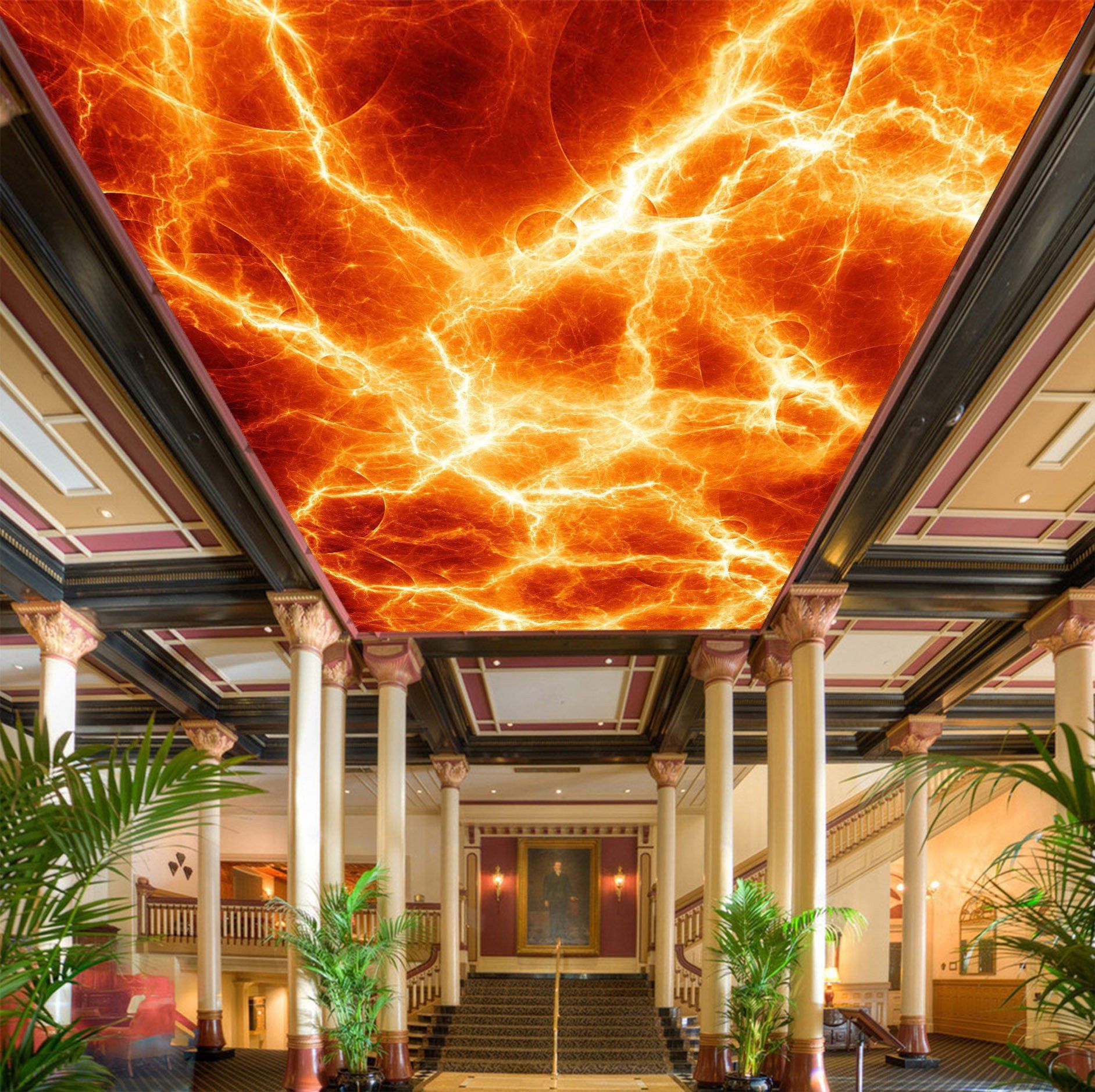 Bright Flames Wallpaper AJ Wallpaper