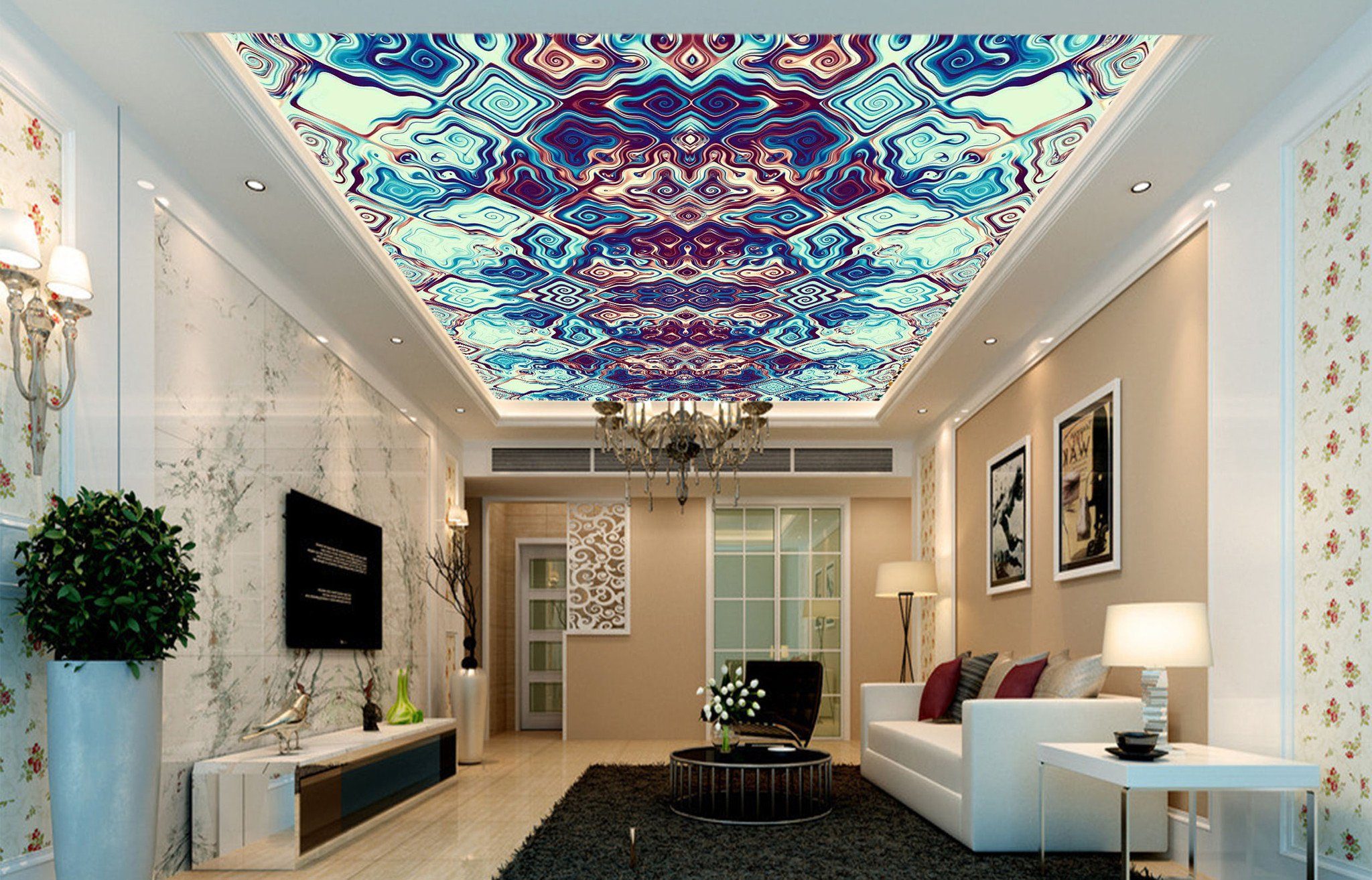 Fantasy Patterns Wallpaper AJ Wallpaper