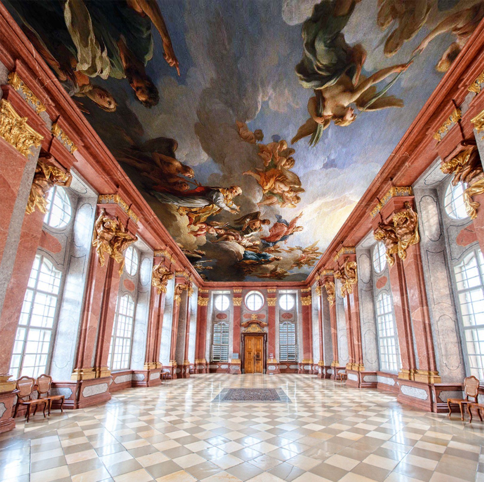 White Clouds Crowd 089 Wallpaper AJ Wallpaper