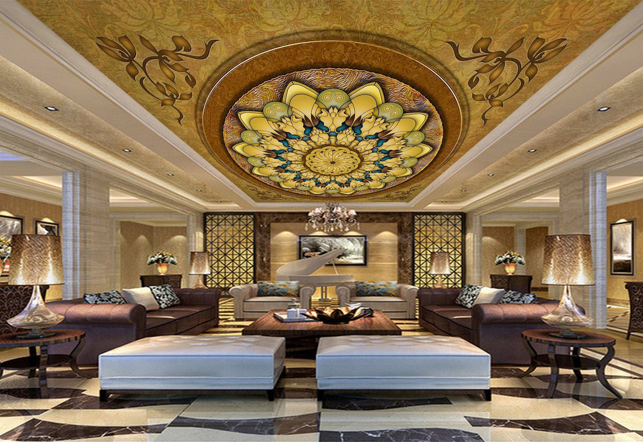 Grand Circular Pattern Wallpaper AJ Wallpaper