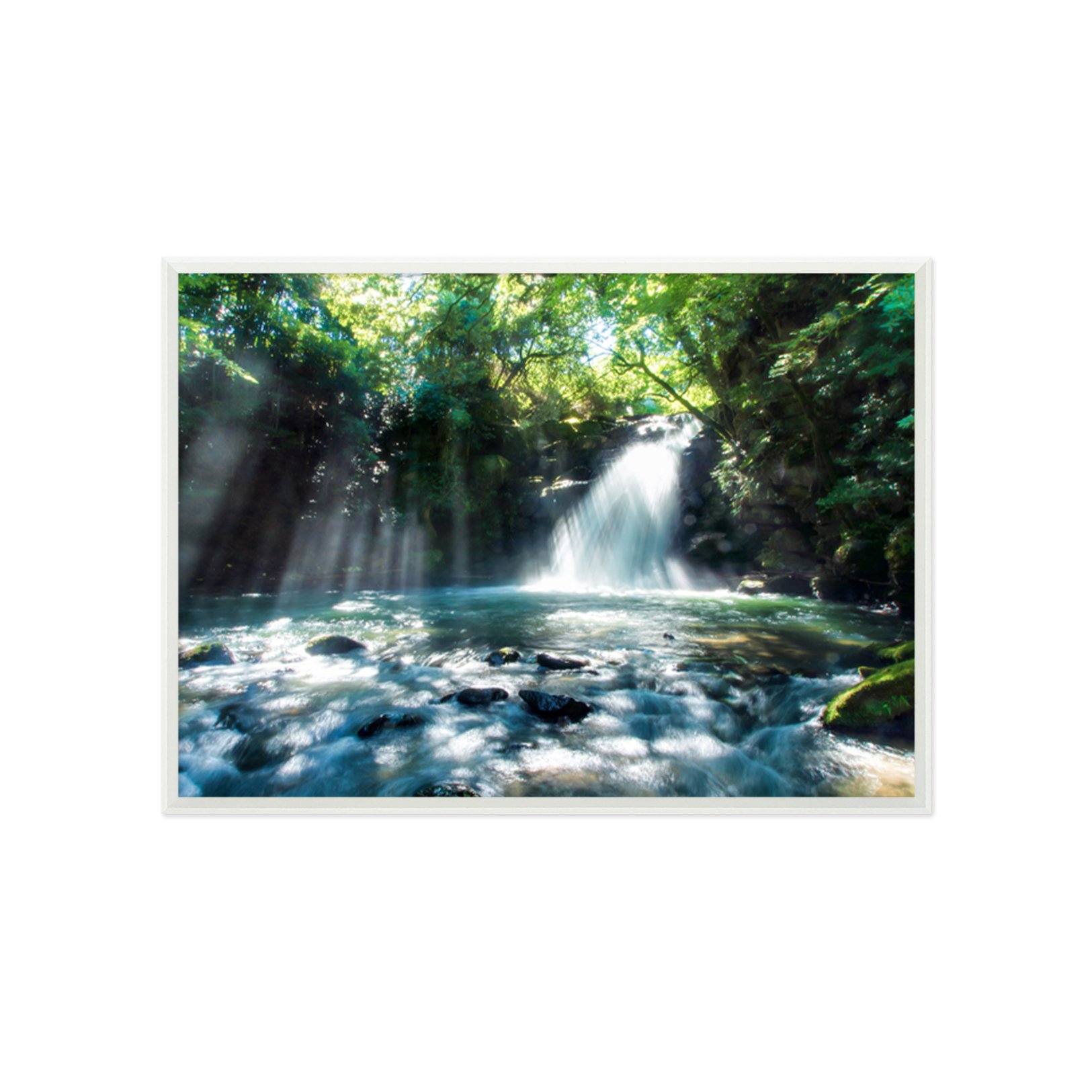 3D Sparkling Lake 195 Fake Framed Print Painting Wallpaper AJ Creativity Home