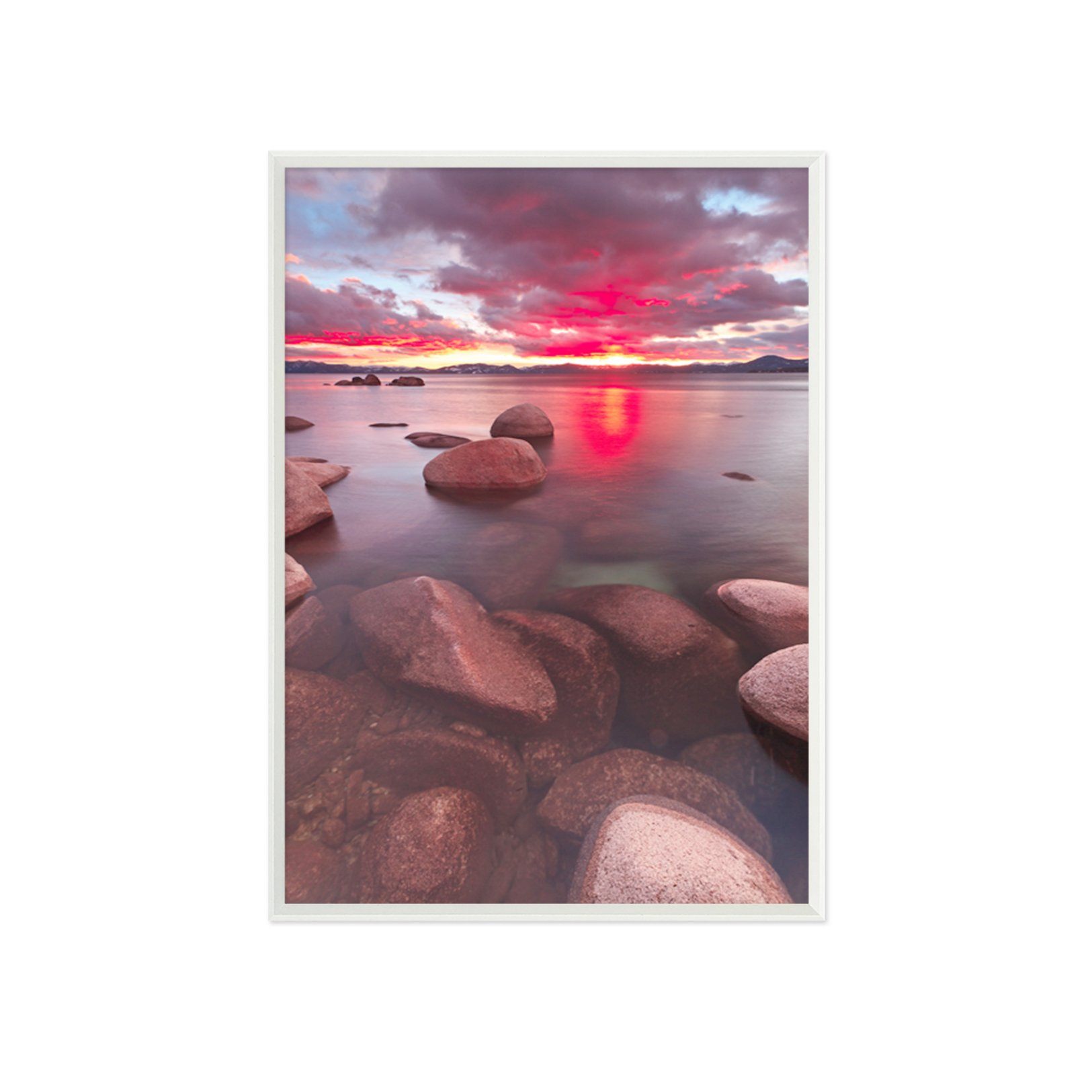 3D Fire Cloud 025 Fake Framed Print Painting Wallpaper AJ Creativity Home