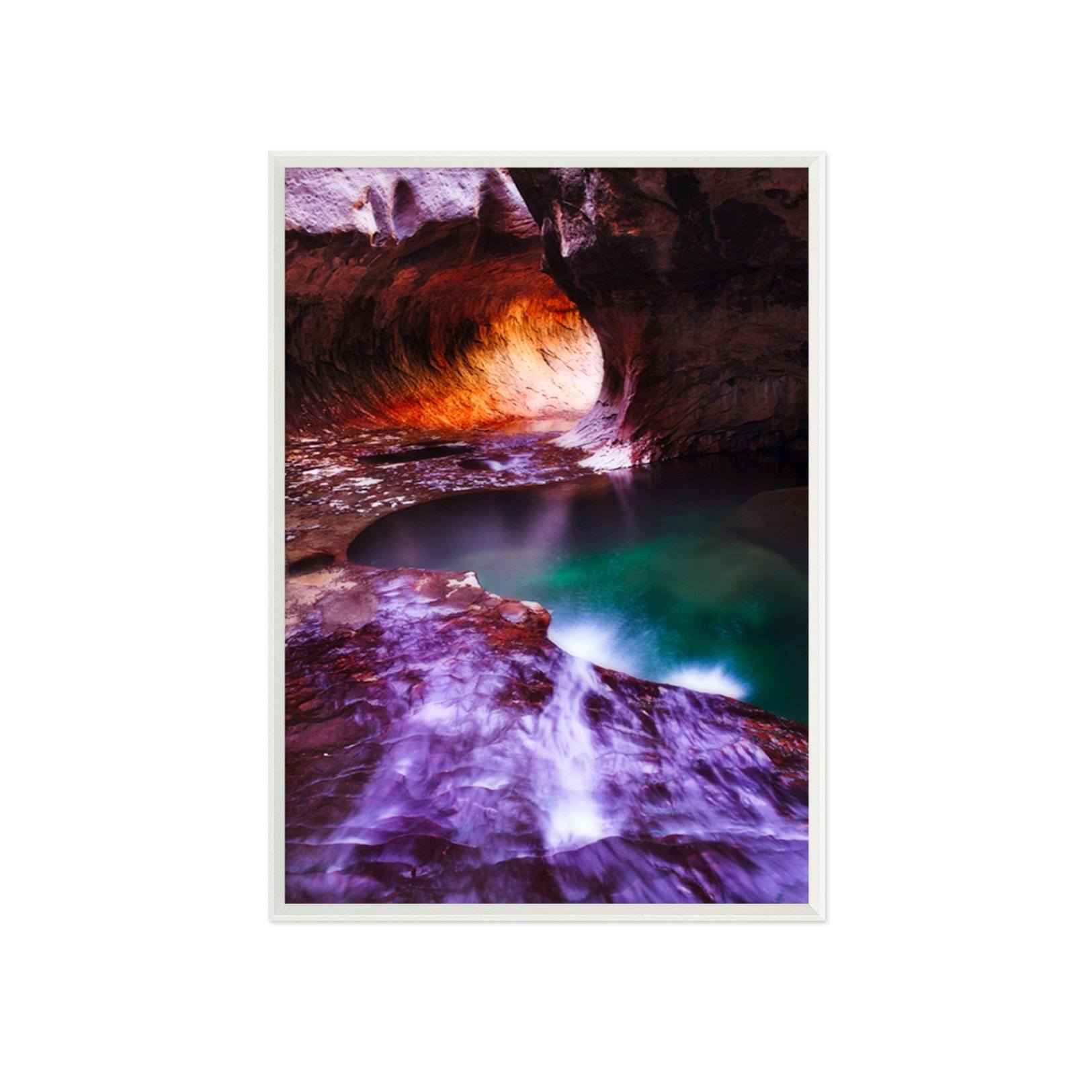 3D Mountain River 059 Fake Framed Print Painting Wallpaper AJ Creativity Home