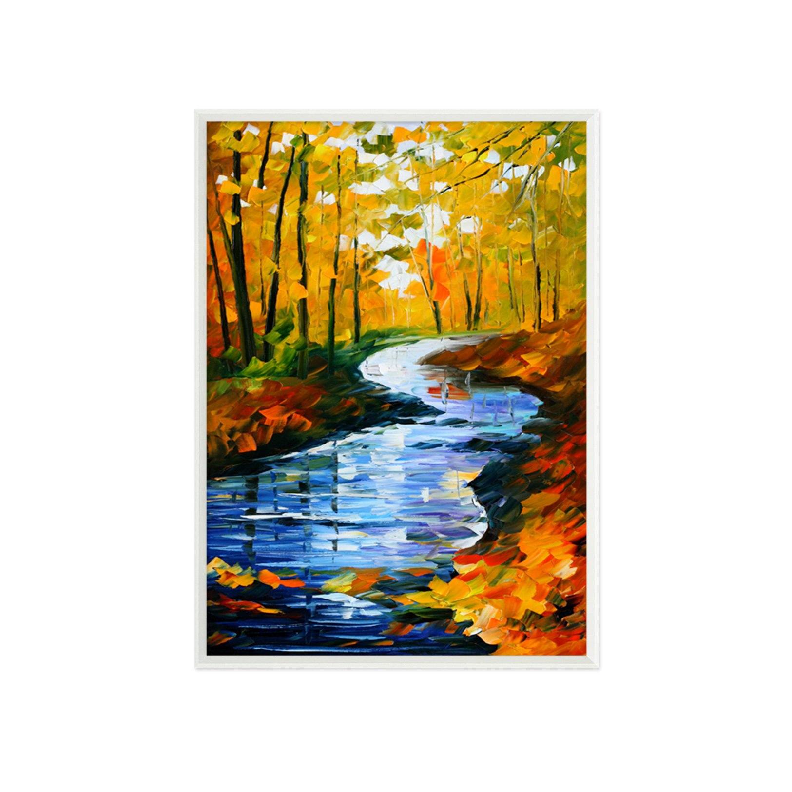 3D Maple Leaf 106 Fake Framed Print Painting Wallpaper AJ Creativity Home
