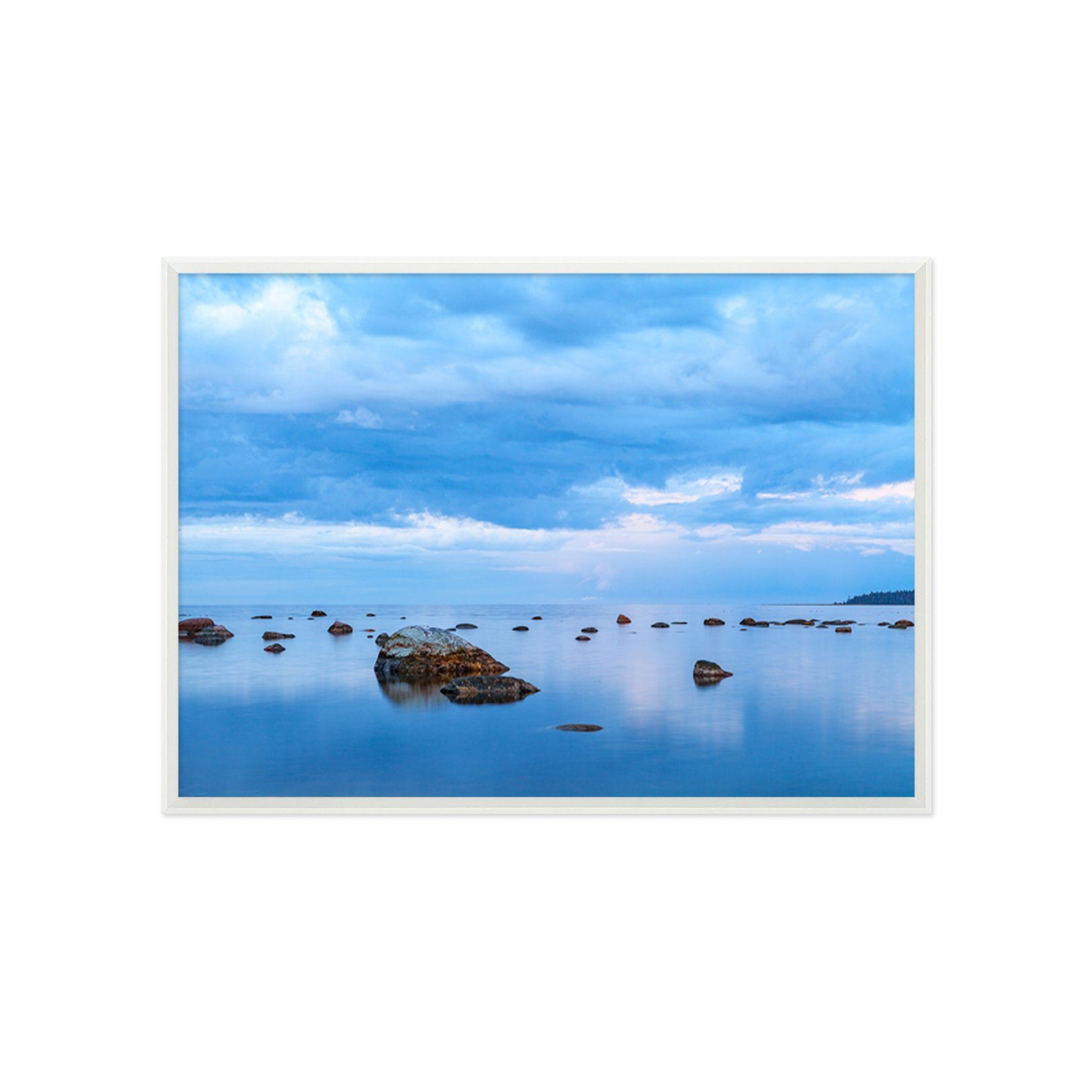 3D Beautiful Sea 159 Fake Framed Print Painting Wallpaper AJ Creativity Home