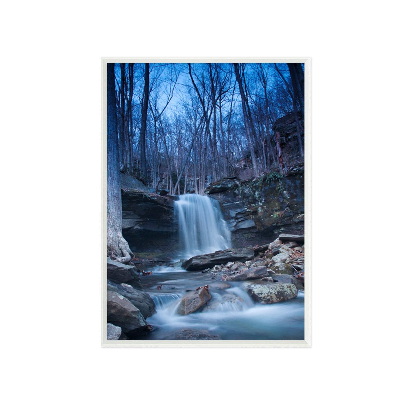 3D Night Woods 097 Fake Framed Print Painting Wallpaper AJ Creativity Home