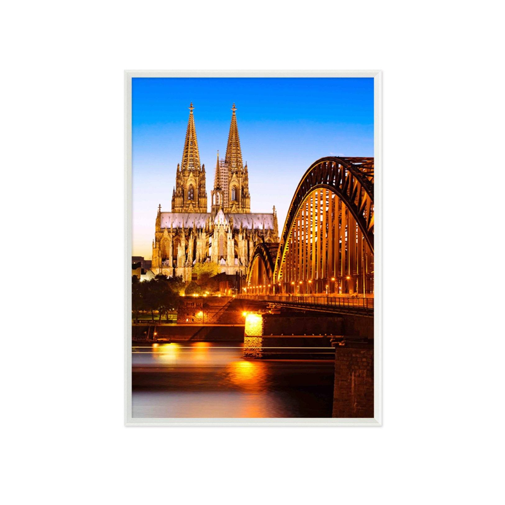 3D Light Castle 035 Fake Framed Print Painting Wallpaper AJ Creativity Home