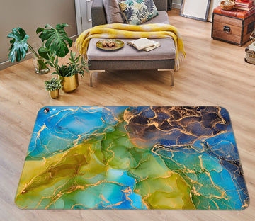3D Color Texture 3072 Rug Non Slip Rug Mat