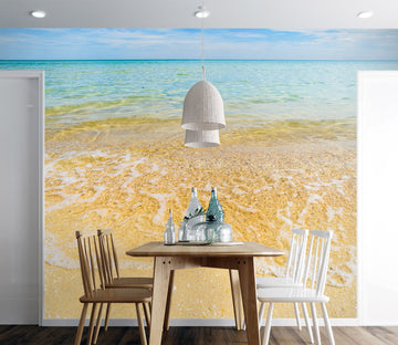 3D Beach Waves 2039 Wall Mural Wall Murals