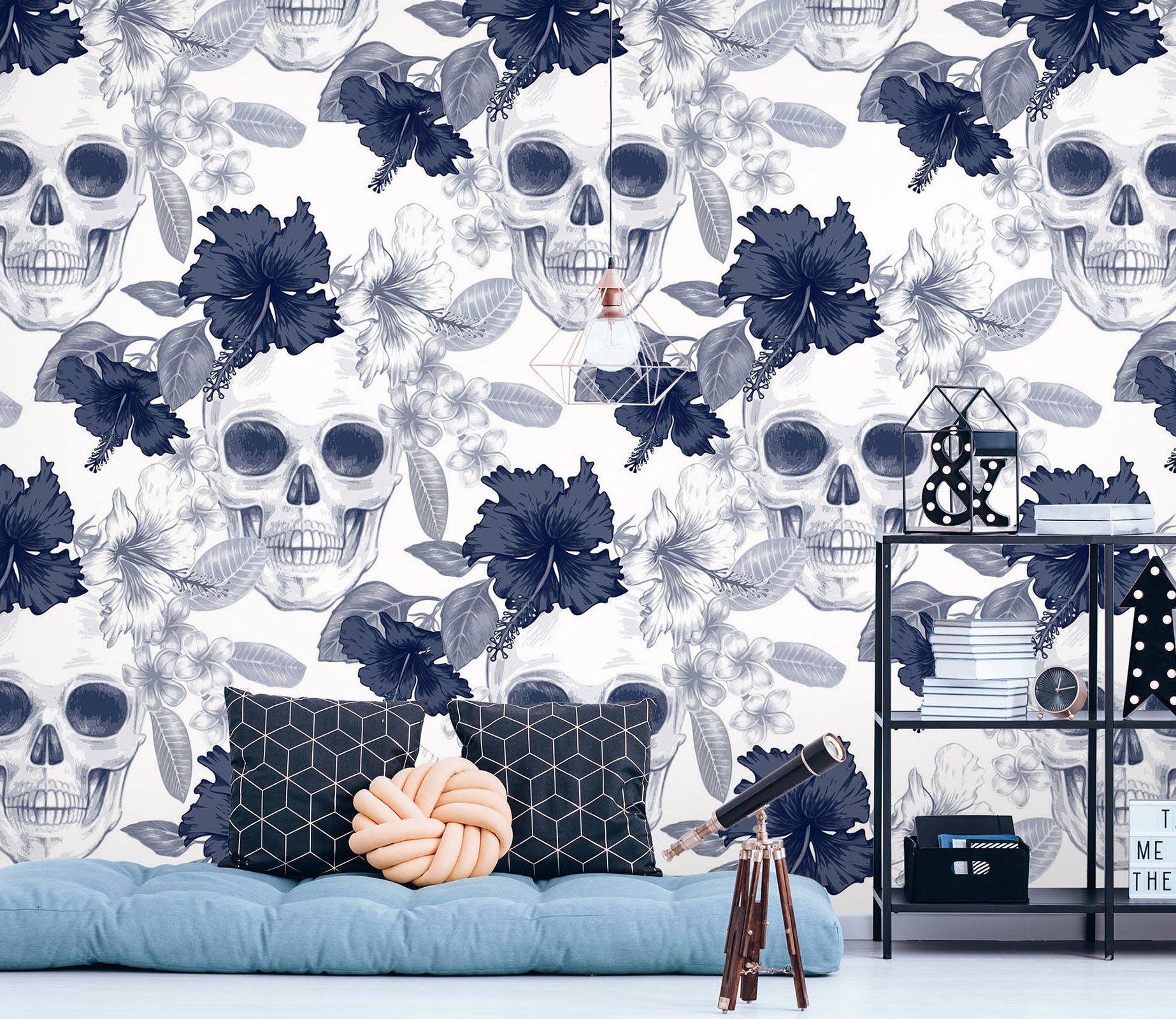 3D Skull Painting FFA18626 Wall Murals