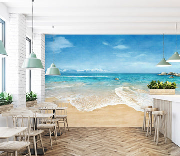 Quiet Beach Wallpaper AJ Wallpaper 