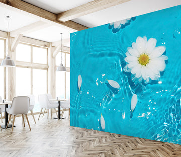 3D Water Petal 2088 Wall Mural Wall Murals