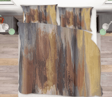 3D Rusty Metal 086 Studio MetaFlorica Bedding Bed With Pillowcases Quilt Cover Set - King Quiet Covers AJ Creativity Home 