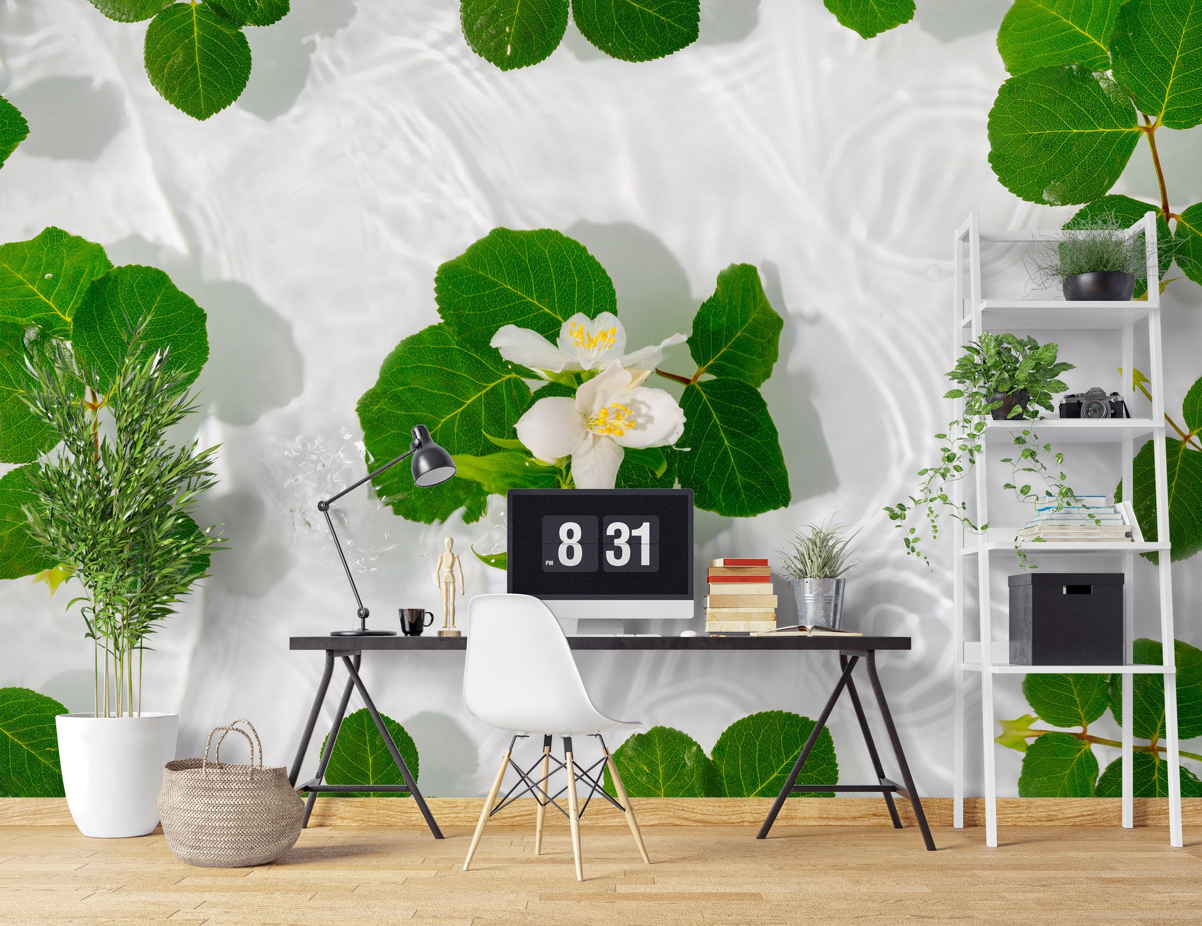 3D Pure Flower 2083 Wall Mural Wall Murals