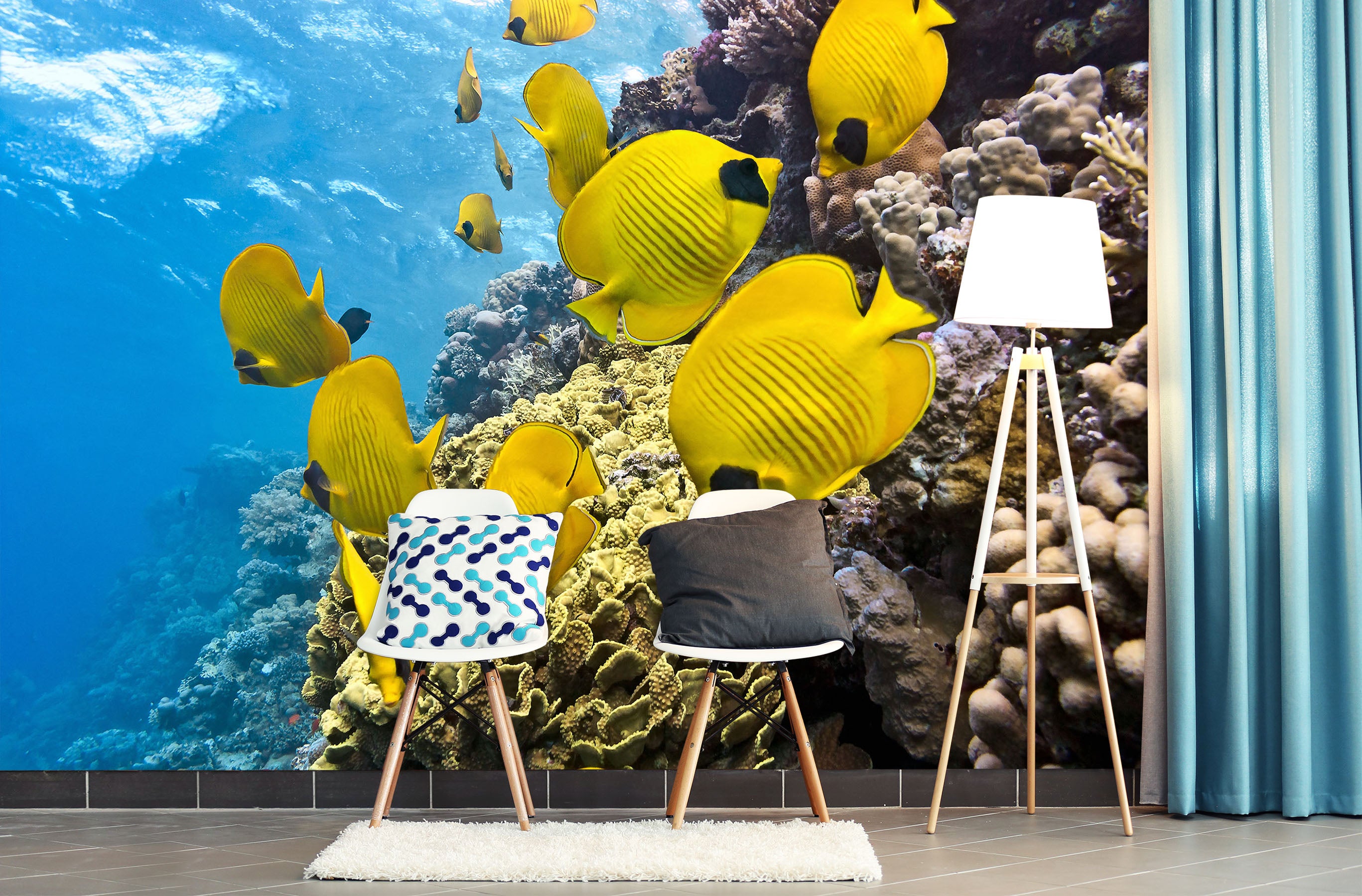 3D Sea Fish 2011 Wall Mural Wall Murals