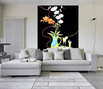 Mordern Graceful Flowers Wallpaper AJ Wallpaper 