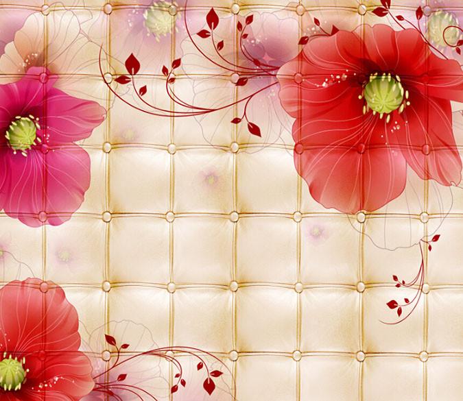 3D Charming Flowers Sight 1 Wallpaper AJ Wallpaper 1 