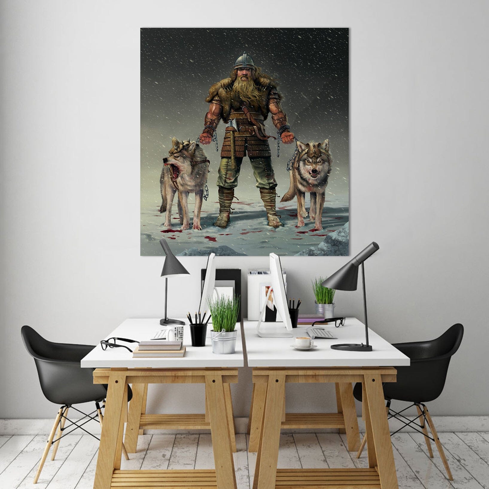 3D Mountain Viking 054 Vincent Hie Wall Sticker Wallpaper AJ Wallpaper 2 