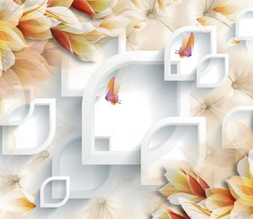 3D Charming Flowers Scene Wallpaper AJ Wallpaper 1 