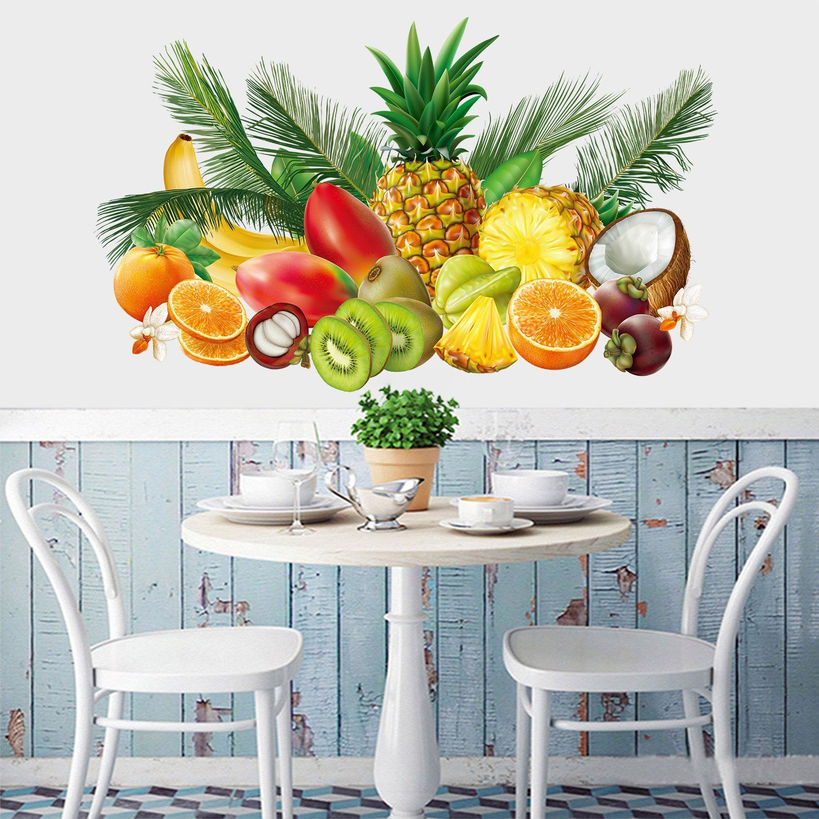 3D Delicious Fruit 019 Wall Stickers Wallpaper AJ Wallpaper 