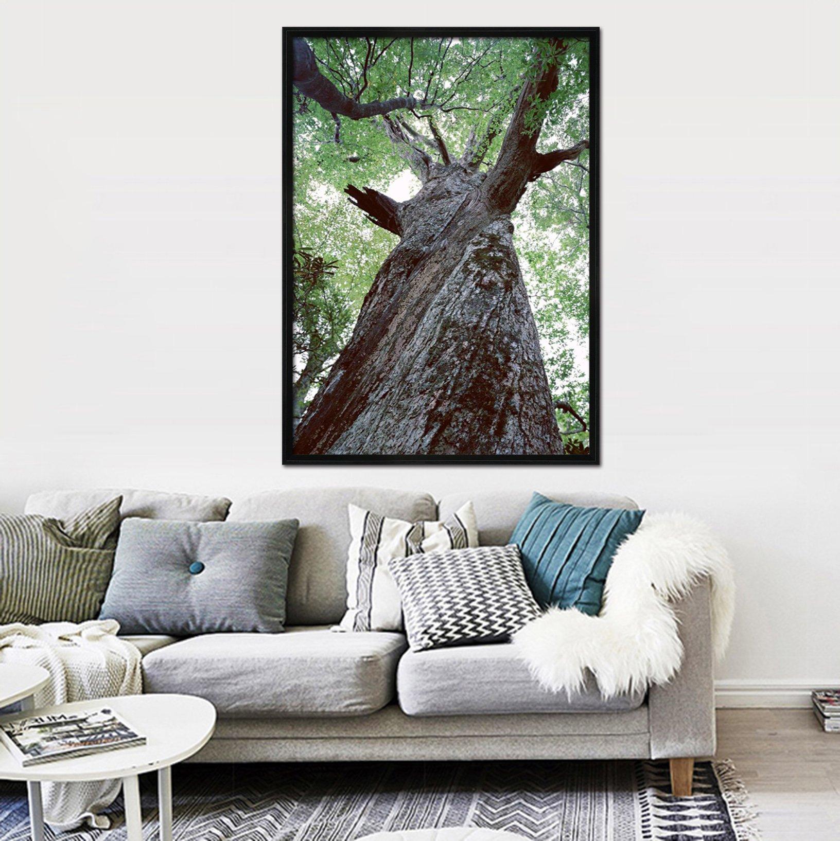 3D Thick Tree 113 Fake Framed Print Painting Wallpaper AJ Creativity Home 