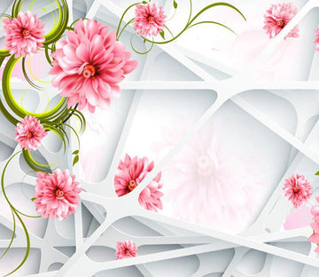 3D Expanding Flowers Wallpaper AJ Wallpaper 1 