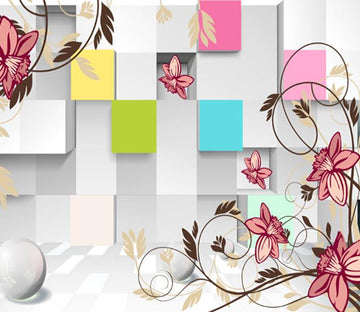 3D Gorgeous Flowers Wallpaper AJ Wallpaper 1 