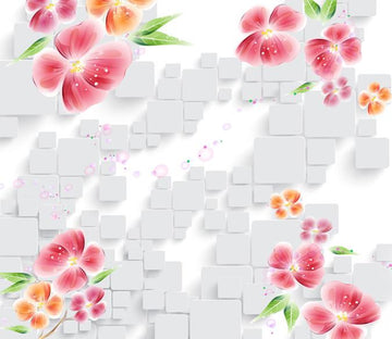 3D Four Petal Flower Wallpaper AJ Wallpaper 1 