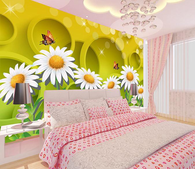 3D Flowers Wallpaper AJ Wallpaper 1 