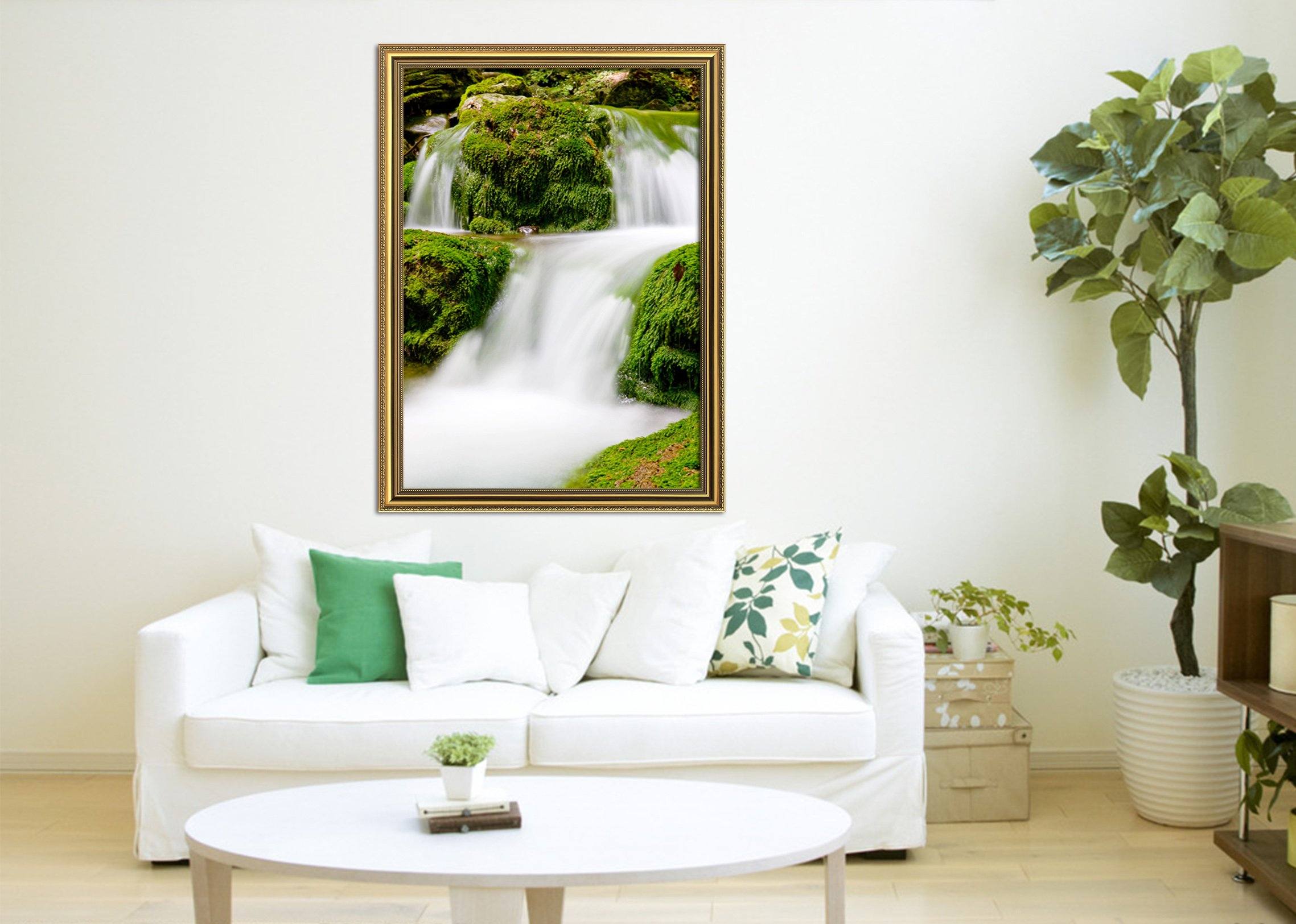 3D Flow Direction 119 Fake Framed Print Painting Wallpaper AJ Creativity Home 