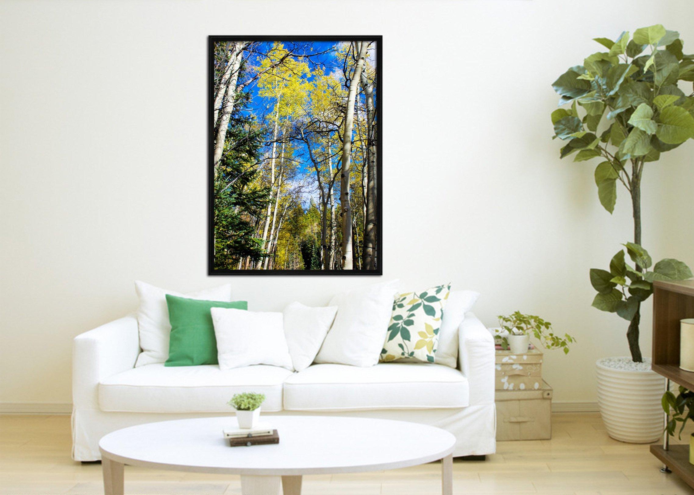 3D Sky Tree 140 Fake Framed Print Painting Wallpaper AJ Creativity Home 