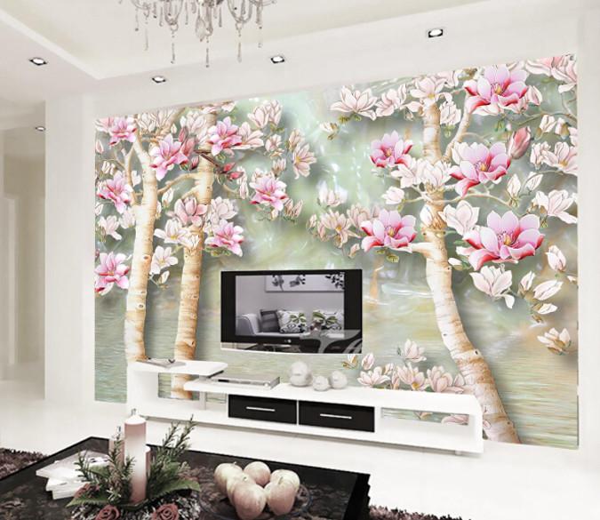 3D Dream Flower Wallpaper AJ Wallpaper 1 
