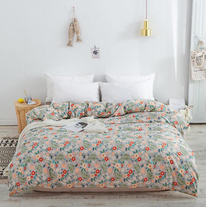 3D Small Floral 4056 Bed Pillowcases Quilt