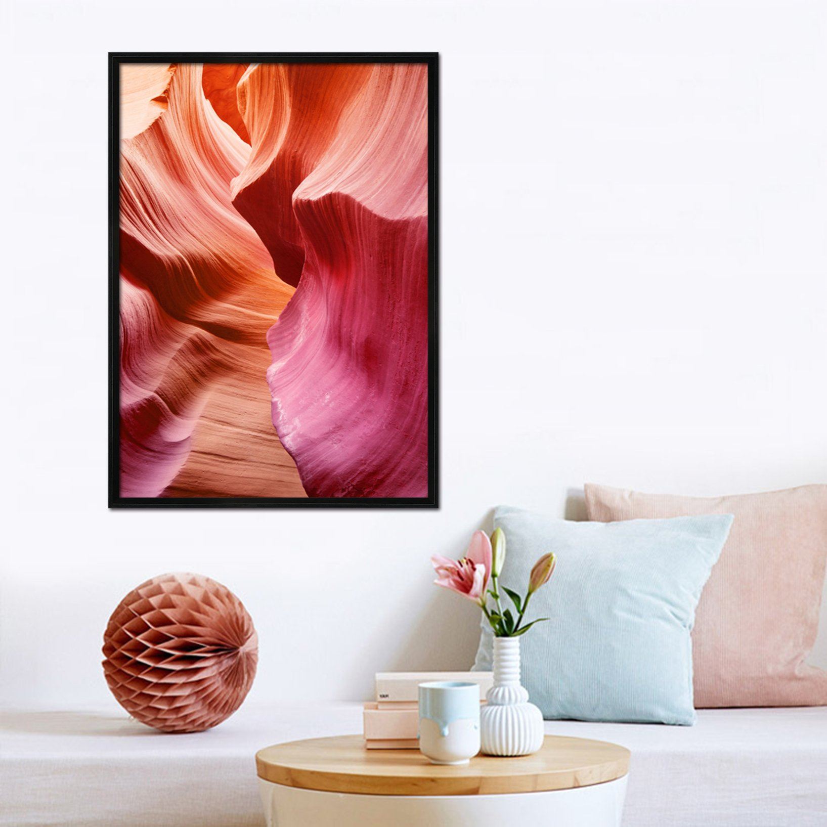 3D Irregular Stone 013 Fake Framed Print Painting Wallpaper AJ Creativity Home 